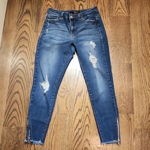 KanCan Los Angeles  Distressed Women's Skinny Jeans 9/28